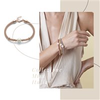 Bracciale Miluna Donna Miss Italia in Argento Perla PBR3026R - PBR3026R